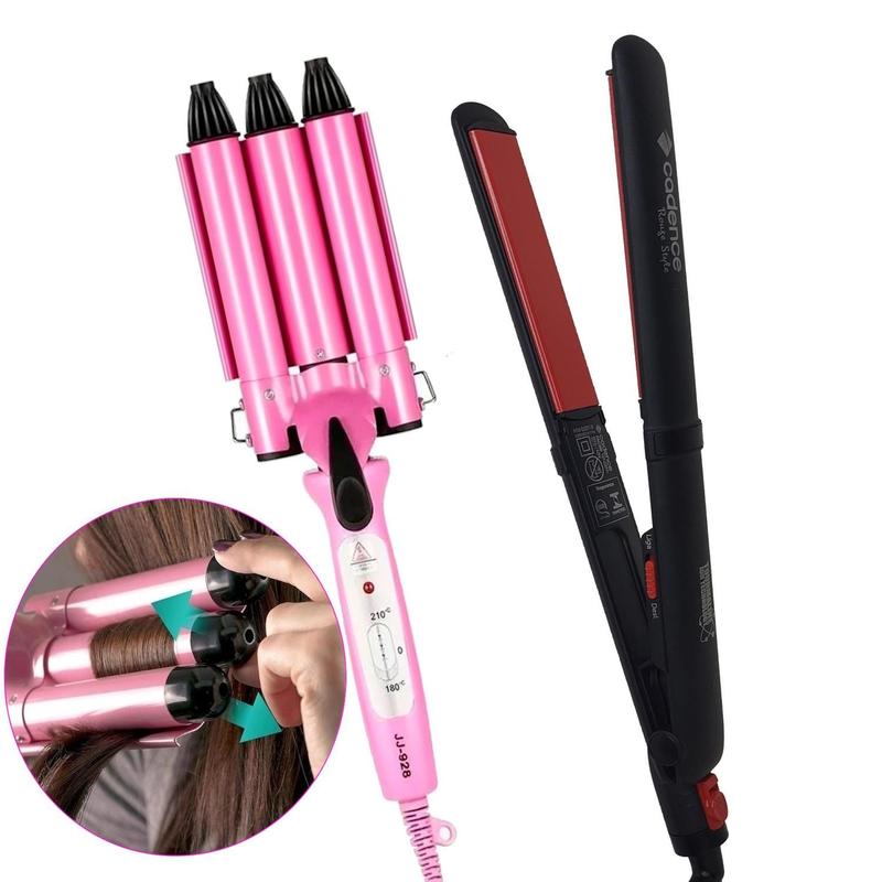 Prancha De Cabelos Cadence Cerâmica 210ºc Ions Tourmaline Chapinha